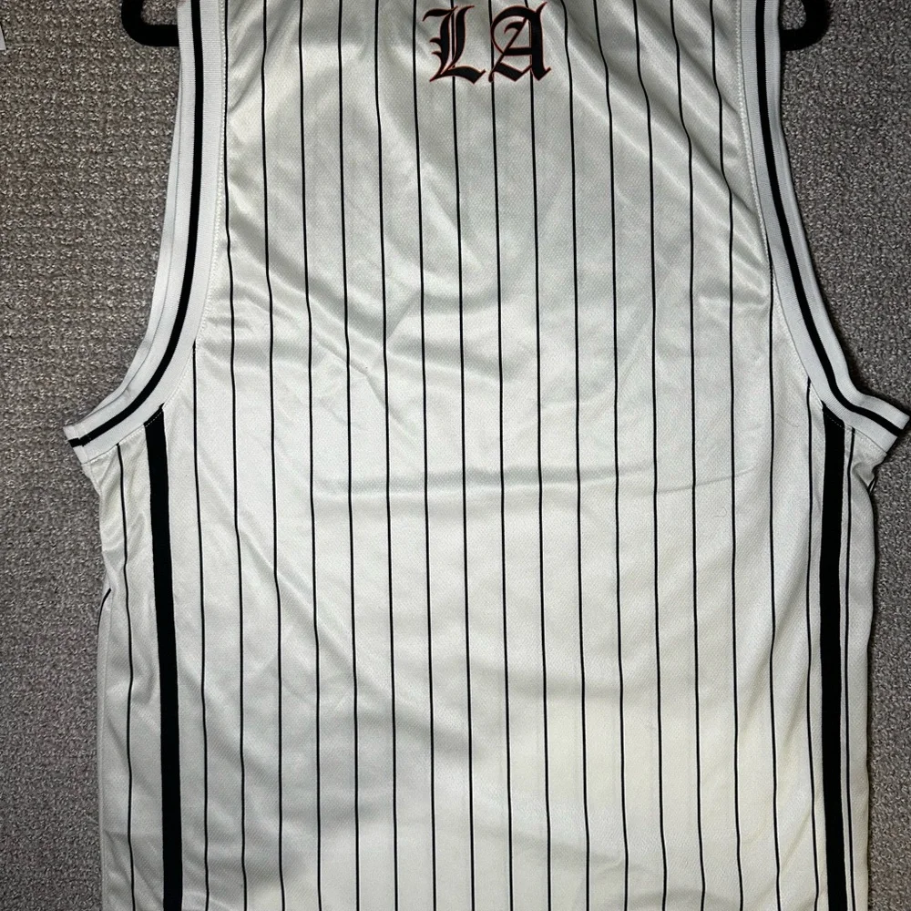 Primark Los Angeles Striped Jersey - Black and White - Picture 3 of 4